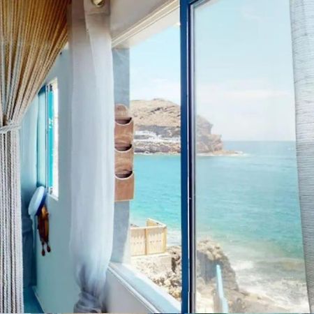 La Casa Con Terraza Privada Sobre El Mar Villa Телде Екстериор снимка