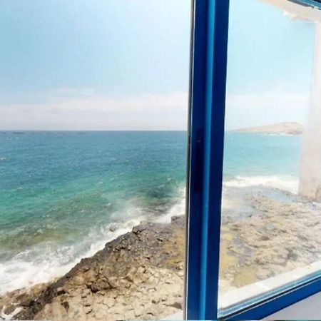 La Casa Con Terraza Privada Sobre El Mar Villa Телде Екстериор снимка