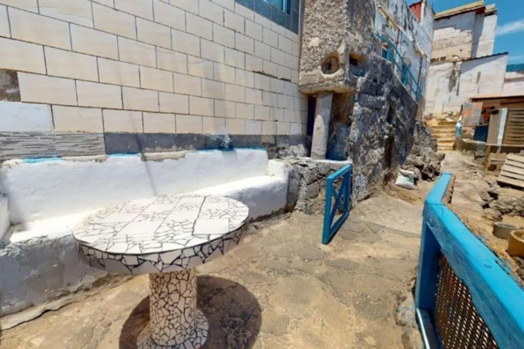 La Casa Con Terraza Privada Sobre El Mar Villa Телде Екстериор снимка